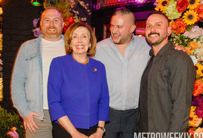 Speaker Emerita Nancy Pelosi visits Little Gay Pub